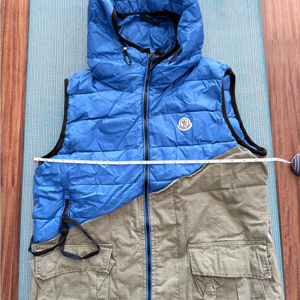 Greg Lauren Moncler collaboration down vest M